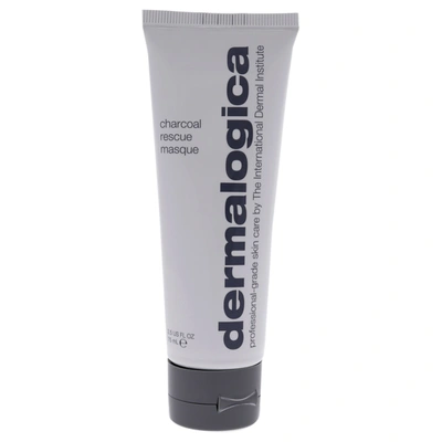 Shop Dermalogica Charcoal Rescue Masque For Unisex 2.5 oz Mask In Grey