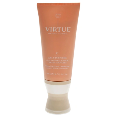 Shop Virtue Curl Conditioner For Unisex 6.7 oz Conditioner In Gold