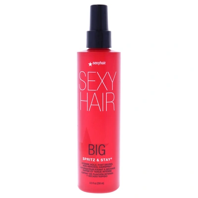 Shop Sexy Hair Spritz Stay Hairspray For Unisex 8.5 oz Hairspray In Red