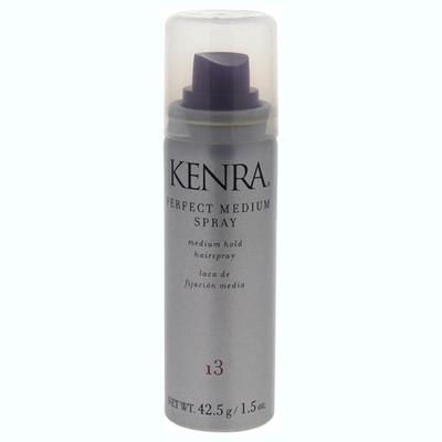 Shop Kenra Perfect Medium Spray - 13 Medium Hold For Unisex 1.5 oz Hair Spray In Silver