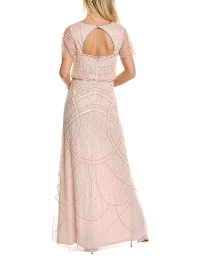 Shop Adrianna Papell Gown In Pink