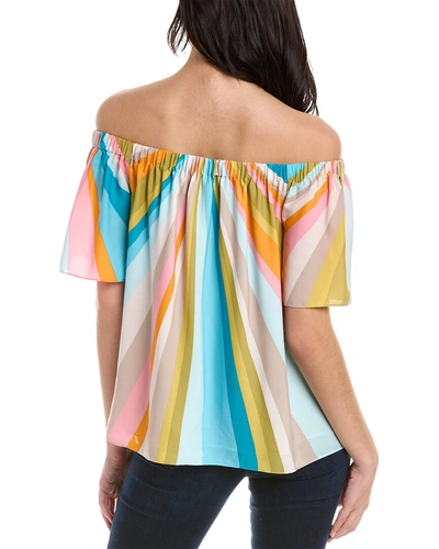 Shop Trina Turk Loveable Top In Blue