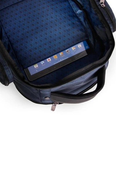Shop Original Penguin Peterson Laptop Backpack In Navy