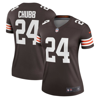 Shop Nike Nick Chubb Brown Cleveland Browns Legend Jersey