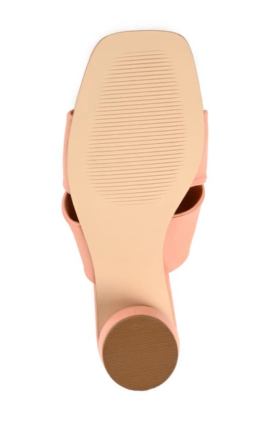 Shop Journee Signature Charlize Sandal In Coral