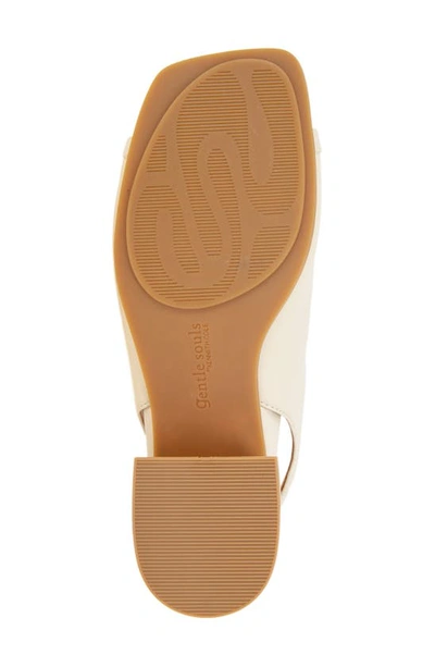 Gentle Souls By Kenneth Cole Penny Slingback Sandal In Stone