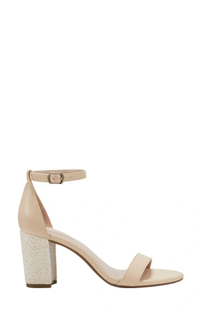 Shop Bandolino Armory Ankle Strap Sandal In Light Natural