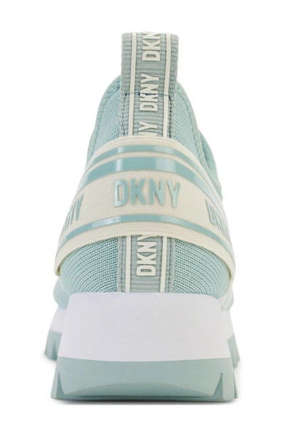 Shop Dkny Abbi Slip-on Sneaker In Sage