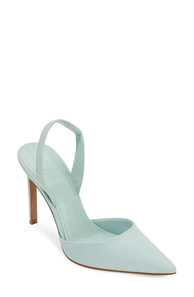 Shop Dkny Macia Slingback Pointed Toe Pump In Sage