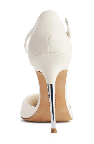 Shop Dkny Veata Pointed Toe Slingback Pump In Egg Nog