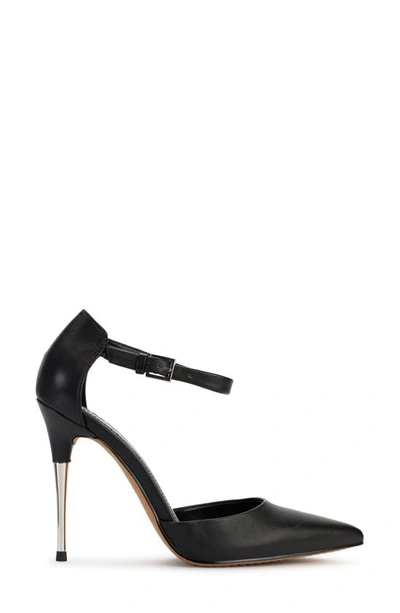 Shop Dkny Veata Pointed Toe Slingback Pump In Black