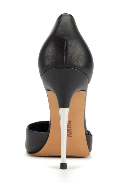 Shop Dkny Veata Pointed Toe Slingback Pump In Black