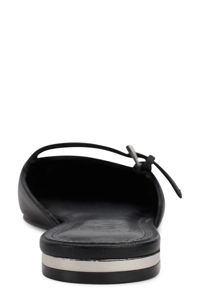 Shop Dkny Vivian Cap Toe Mule In Black