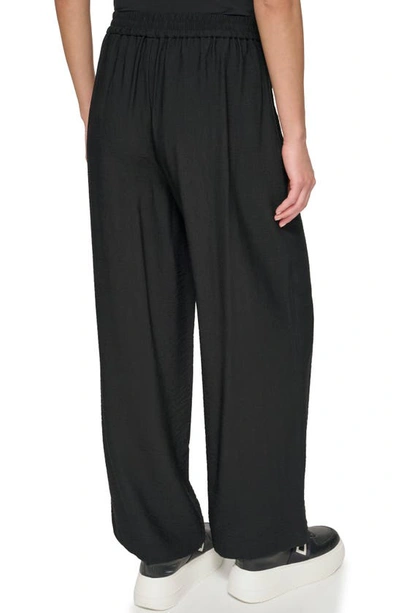 Dkny Drawstring Pants In Black