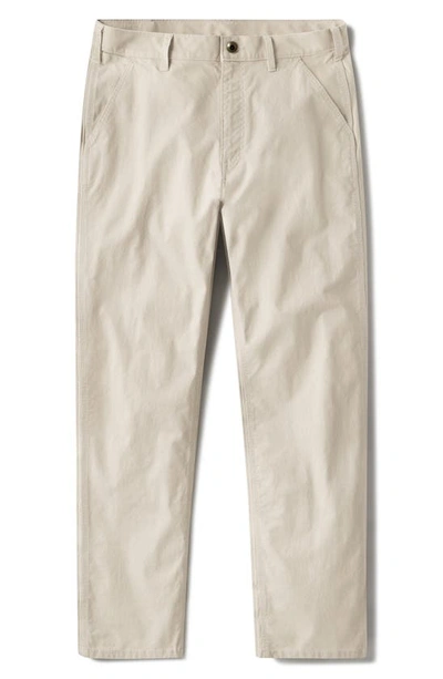 Shop Buck Mason Ford Craftsman Canvas Pants In Sand