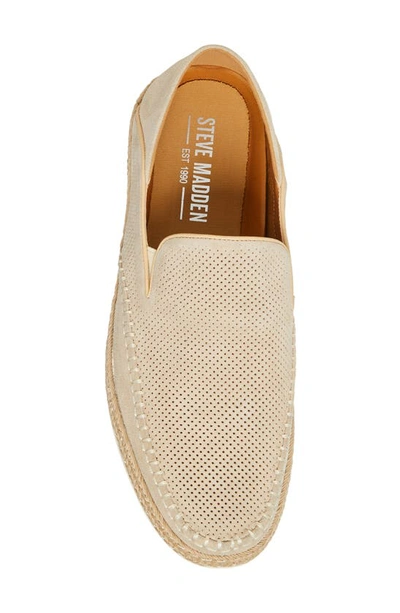 Steve Madden Caydenn Slip-on Shoe In Off White