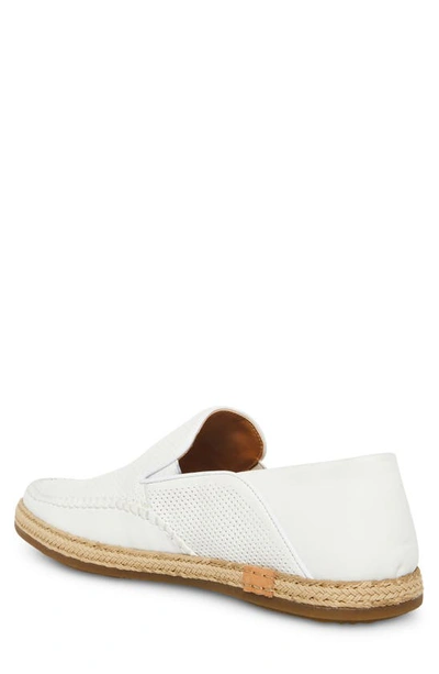 Steve Madden Caydenn Slip-on Shoe In White Leather