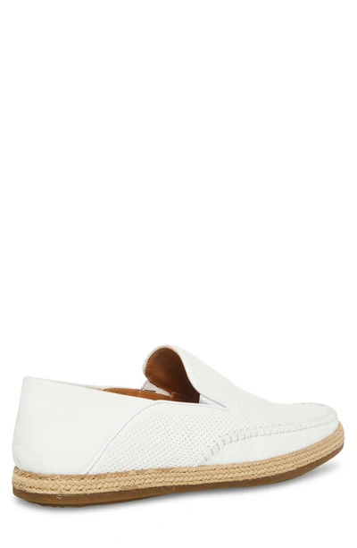 Steve Madden Caydenn Slip-on Shoe In White Leather