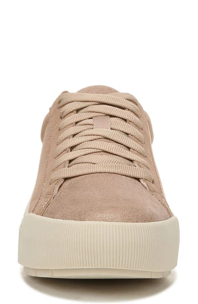 Dr. Scholl's Take It Easy Platform Sneaker In Taupe Suede