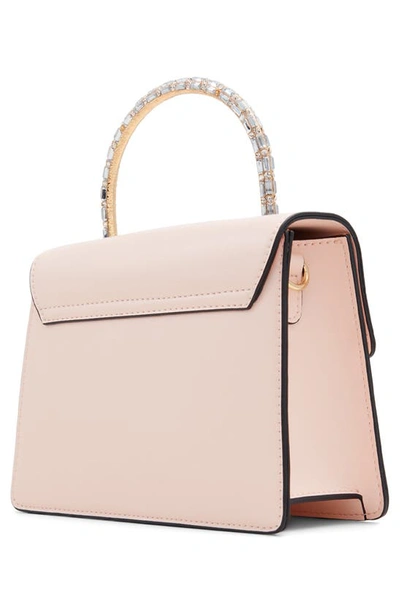 Shop Aldo Celissaax Faux Leather Top Handle Bag In Light Pink
