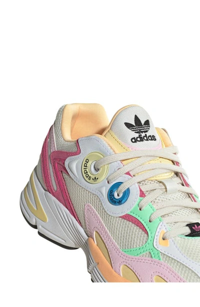 Shop Adidas Originals Astir Sneaker In White/ Mint/ Clear Pink