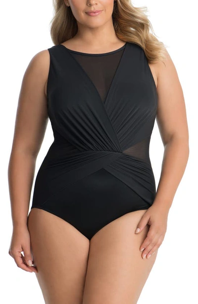 Shop Miraclesuitr Illusionists Palma One-piece Swimsuit In Black