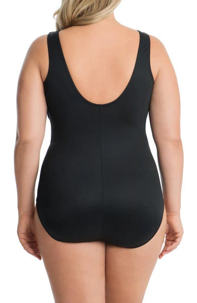 Shop Miraclesuitr Illusionists Palma One-piece Swimsuit In Black