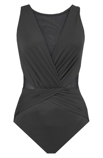 Shop Miraclesuitr Illusionists Palma One-piece Swimsuit In Black