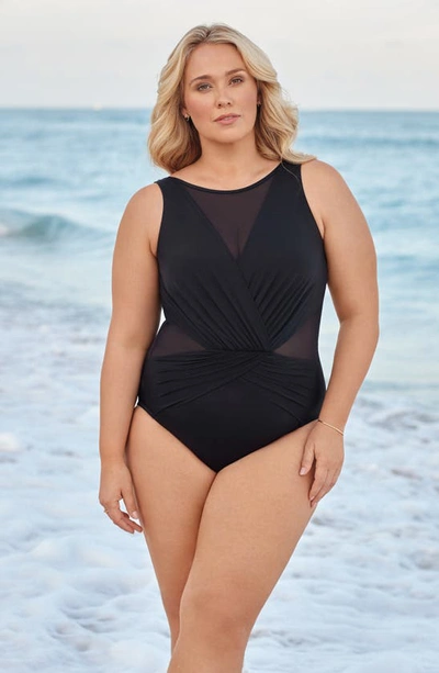 Miraclesuitr Miraclesuit Illusionists Palma One-piece Swimsuit In Black