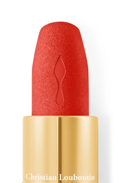 Shop Christian Louboutin Rouge Louboutin Velvet Matte Lipstick In Porto Pomelo 513