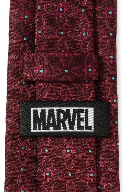 Shop Cufflinks, Inc Iron Man Silk Blend Tie In Maroon