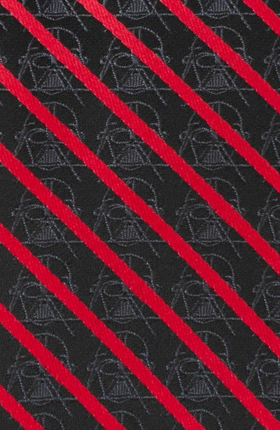 Shop Cufflinks, Inc . X Star Wars™ Vader Stripe Silk Blend Tie In Black