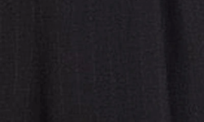 Shop Topshop Pinstripe Cutout Jumpsuit In Black