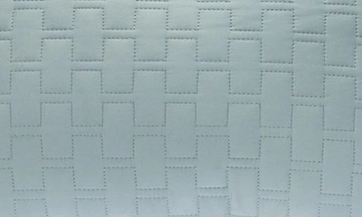 Bedvoyage Quilted Throw Pillow In Sky