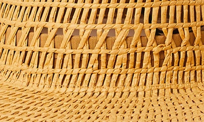 Btb Los Angeles Ollie Straw Hat In Sand