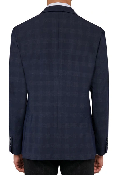Wrk Check Sport Coat In Navy
