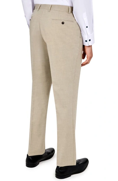 Wrk Slim Fit Performance Suit In Taupe