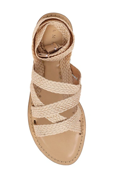 Shop Amanu Style 28 The Agadir Strappy Sandal In Cream