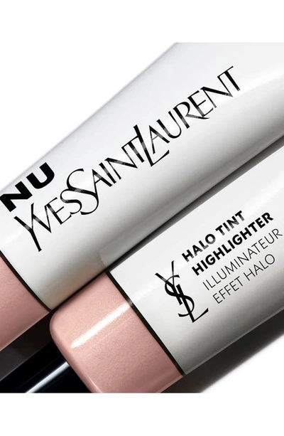 Shop Saint Laurent Nu Halo Tint Liquid Highlighter, 0.5 oz In Rosy