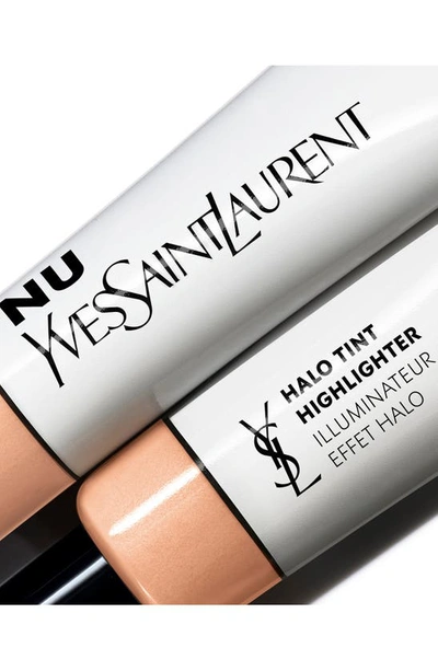 Shop Saint Laurent Nu Halo Tint Liquid Highlighter, 0.5 oz In Golden