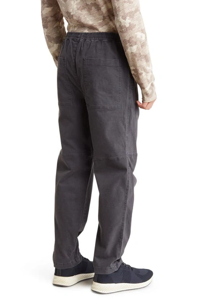 Shop Atm Anthony Thomas Melillo Washed Twill Pull-on Pants In Washed Black