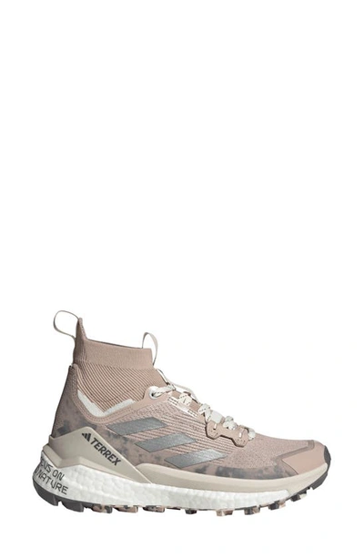 Shop Adidas Originals Adidas Terrex Free Hiker 2.0 Hiking Shoe In Taupe/ Silver/ Olive