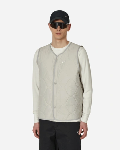 Shop Nike Woven Insulated Military Gilet In White