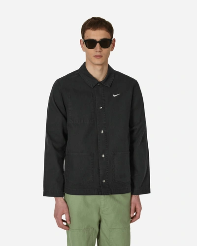 Shop Nike Unlined Chore Coat In Black