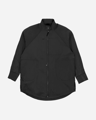 Shop Nike Wmns Esc Woven Shirt Jacket In Black