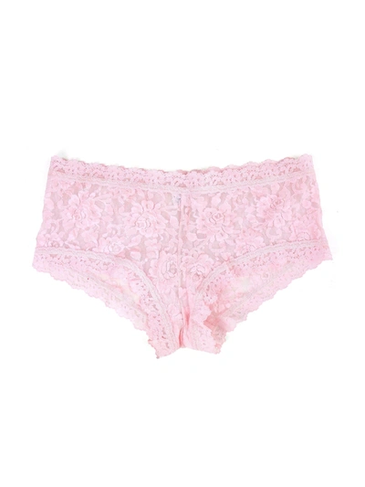 Hanky Panky Signature Lace Boyshort Bliss Pink In Pink