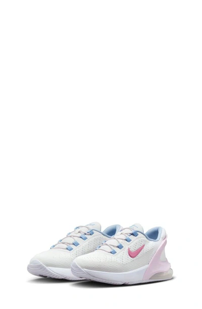 Shop Nike Kids' Air Max 270 Go Sneaker In White/ Fuchsia/ Cobalt