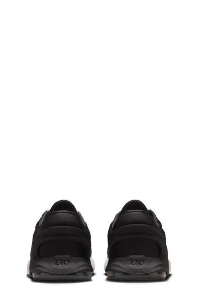 Shop Nike Kids' Air Max 270 Go Sneaker In Black/ White
