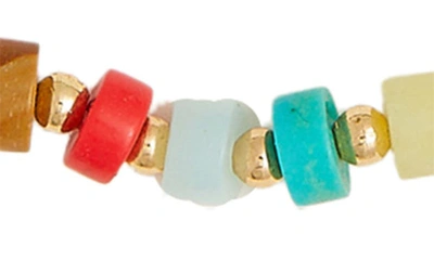 Petit Moments Janet Beaded Bracelet In Gold Multi