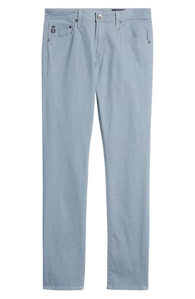 Shop Ag Tellis Grid Slim Fit Pants In Culver Blue Multi